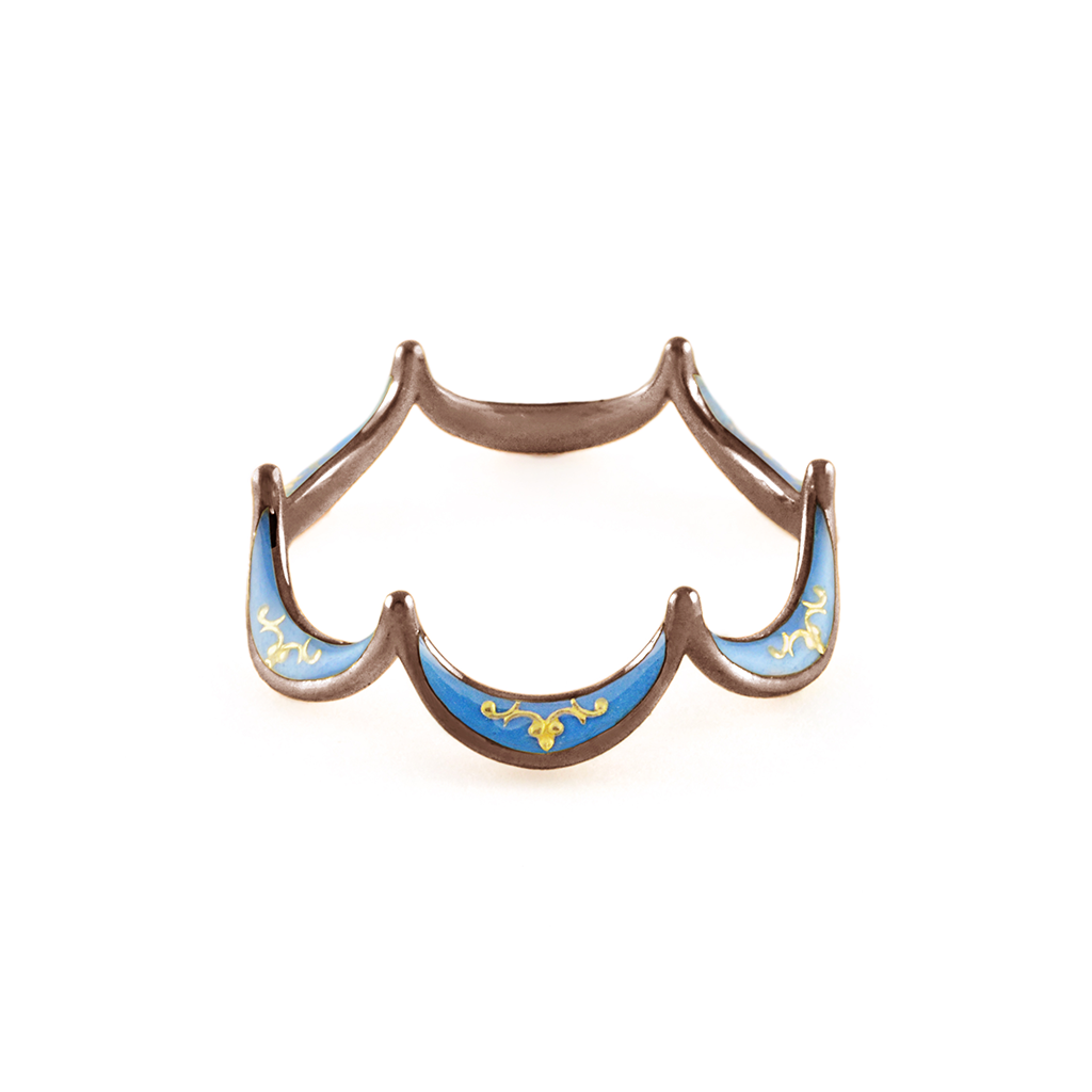 Jado Flora - Chocolate Turquoise-VIRABYANI